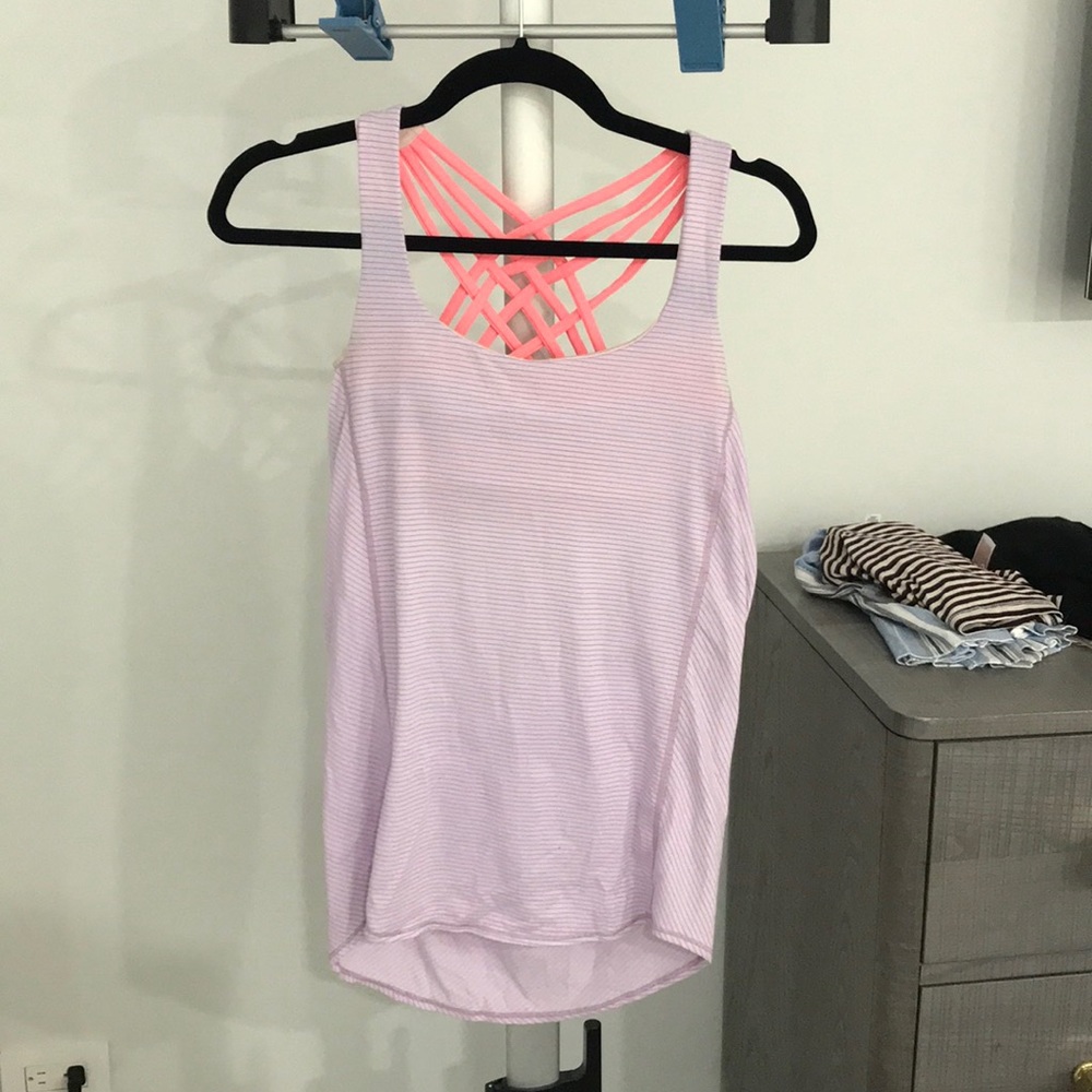 Built in bra lululemon work out tank